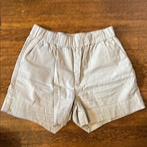 Everlane easy shorts size large navy pin stripe